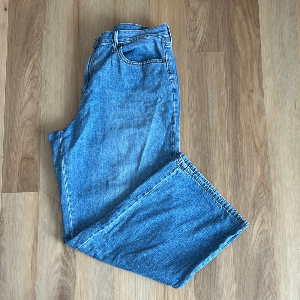 Classic Relaxed Wide Leg Denim Jeans Universal Threads